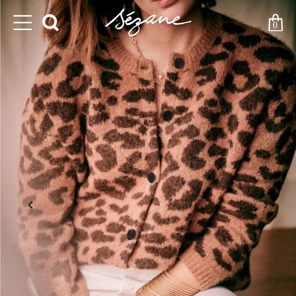Sezane gustave jumper size S.
